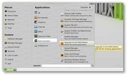 Linux Mint 11 Katya