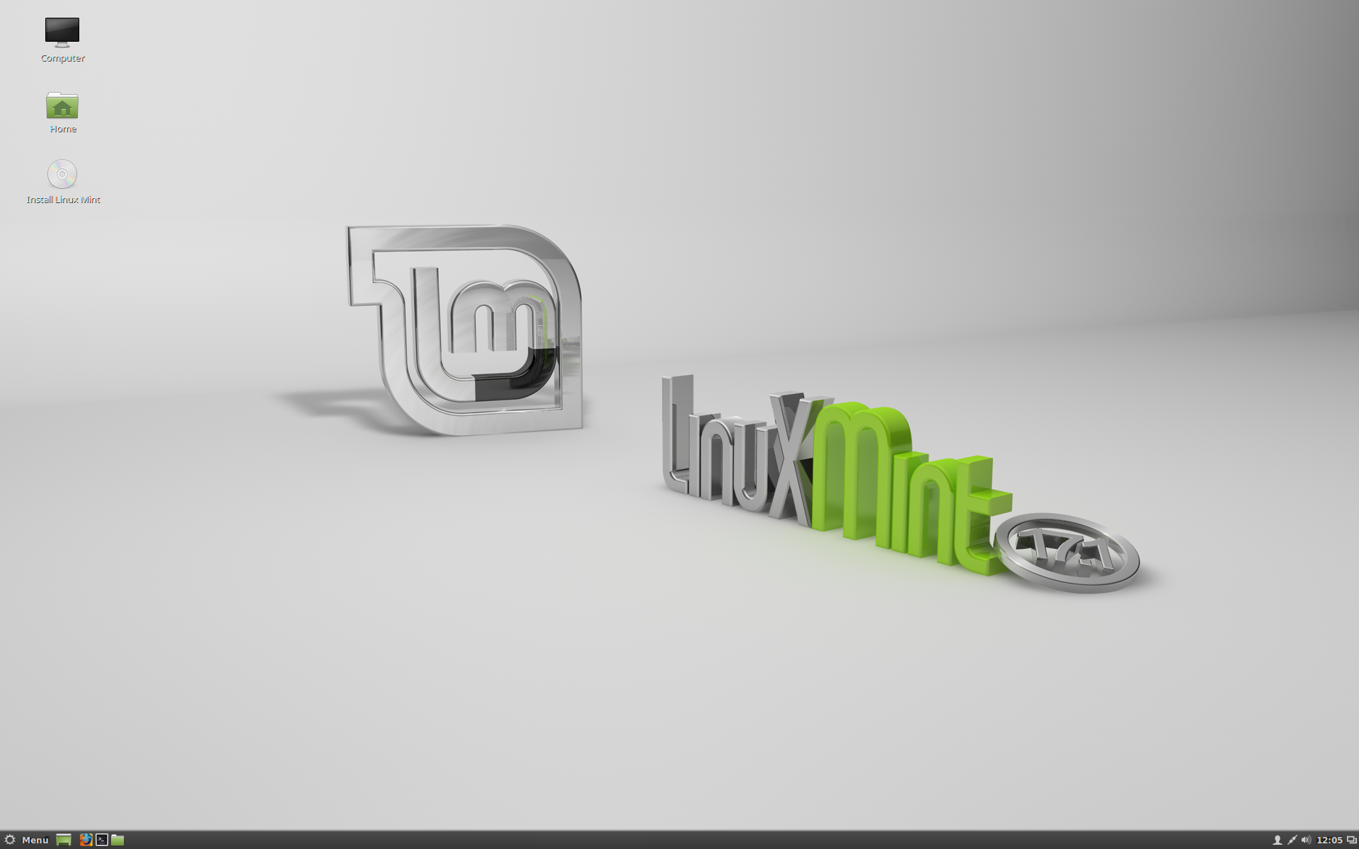 Tämä on Linux Mint 17.1 Cinnamon, koodinimi Rebecca