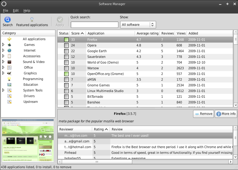 linux mint 8 fluxbox ce