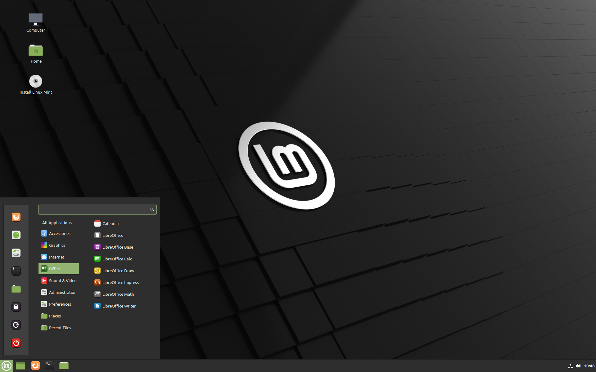 Linux Mint 20.2 Interface