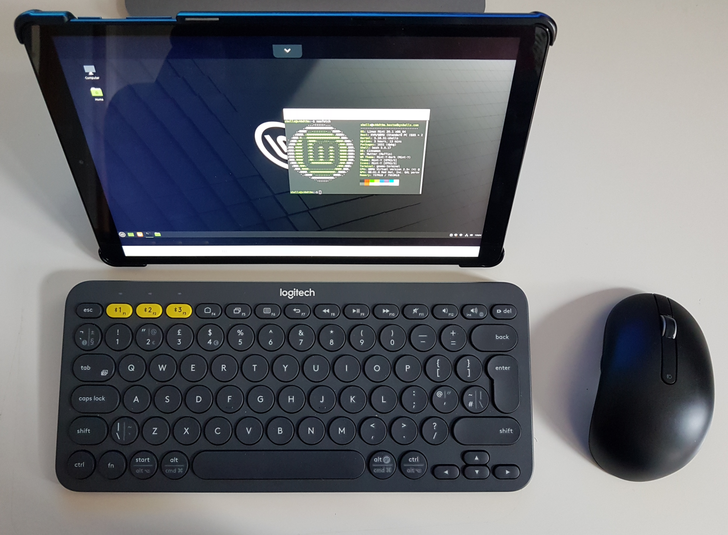 linux mint tablet mode